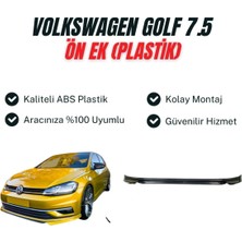 Volkswagen Golf 7.5 Uyumlu Ön Ek Plastik