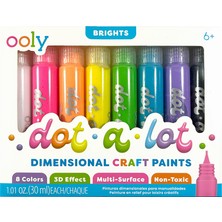 Ooly   Ooly Dot-A-Lot 8'li Boya Tüpleri - Klasik Renkler