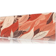 Urzuva Autumn Leaves Gaming Oyuncu Xl Mouse Pad  Mousepad 70X30 cm 3mm Dikişli Model