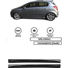 Corsa E Yan Marşpiyel (Çift) (Plastik)