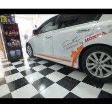 Honda Civic Fb7 Uyumlu Custom Yan Marşpiyel (Plastik)