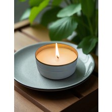 MyBru Myhand Soyawax Beyaz Teneke Mum Kokusuz Kutu Mum 60 gr