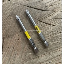 Dwk Ph2 Bits Uç Mıknatıslı Phc Yıldız Uç Ph2 Sac Vida Sıkma Ucu 75MM 2li Matkap Ucu