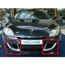 Renault Megane 3 Sis Çerçevesi Parlak Siyah Plastik