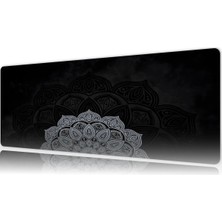 Urzuva Midnight Mandala Gaming Oyuncu Xl Mouse Pad Mousepad 70X30 cm 3mm Dikişli Model