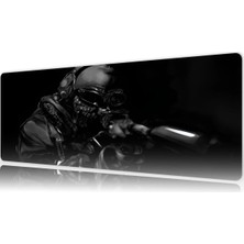Urzuva Shadow Sentinel Gaming Oyuncu Xl Mouse Pad  Mousepad 70X30 cm 3mm Dikişli Model