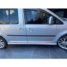 Volkswagen Caddy 2004-2020 Boyasız Plastik Aero Marşpiyel Takımı