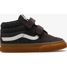 Vans Bebek Siyah Spor Ayakkabı.-