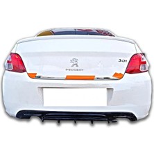 Peugeot 301 Difüzör Tampon Eki 2012-2023 Arası Uyumluparlak Siyah