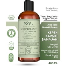 Pxel Scalp Balance Anti-Dandruff Shampoo 400 ml | Kepeğe Karşı Etkili Bakım | Dengeli Saç Derisi