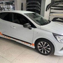 Renault Clio 5 Yan Marşpiyel (Çift) (Plastik)