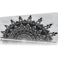 Urzuva Midnight Lotus Gaming Oyuncu Xl Mouse Pad Mousepad 70X30 cm 3mm Dikişli Model