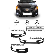 Chevrolet Cruze Uyumlu  Makyajsız Ön Ek Plastik