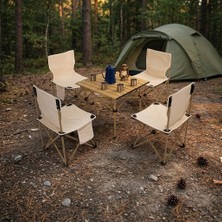 Etravel Taşıma Çantalı Katlanır Kamp Sandalyesi ve Masası Takımı