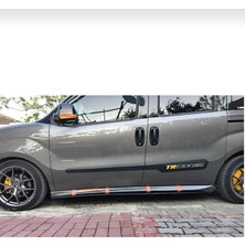 Fiat Doblo D3 - D4 Uyumlu Aero Marşpiyel