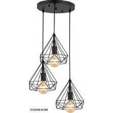 Larize Nora 3 Lü Sarkıt Avize Bk