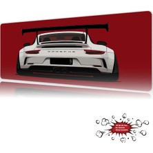 Urzuva Araba Modelleri Neon Phantom Gaming Oyuncu Xl Mouse Pad Mousepad 90X40 cm 4mm Dikişli Model