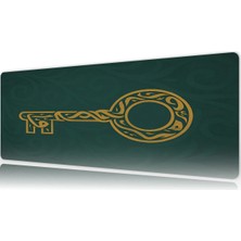 Urzuva Secret Key Gaming Oyuncu Xl Mouse Pad Mousepad 80X30 cm 3mm Dikişli Model