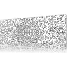 Urzuva  Sacred Symmetry Gaming Oyuncu Xl Mouse Pad  Mousepad 80X30 cm 3mm Dikişli Model