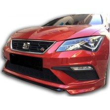 Seat Leon Series Mk3-5f (2017-2020) Fr Uyumlu Abt Dizayn Ön Tampon Ek (Plastik)