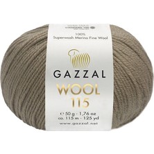 Gazzal Wool 115 Örgü Ipi