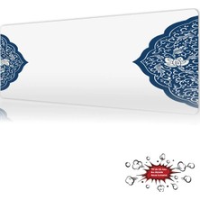 Urzuva Imperial Blue Gaming Oyuncu Xl Mouse Pad  Mousepad 90X40 cm 4mm Dikişli Model