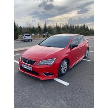 Seat Leon 2013-2016 Style Uyumlu Custom Ön Ek (Plastik) Uyumlu