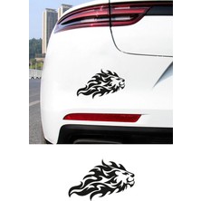 New Jargon Tribal Aslan Sticker | Oto Motor Sticker - Kask Sticker 15X10CM