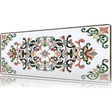 Urzuva Heritage Motif Gaming Oyuncu Xl Mouse Pad  Mousepad 70X30 cm 3mm Dikişli Model