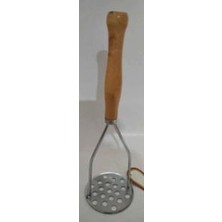 Abnturk Baysa Paslanmaz Çelik Ahşap Saplı Patates Ezme Aleti