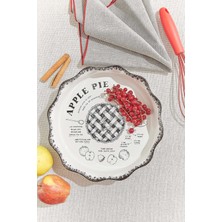 Paşabahçe Meraklısına Yuvarlak Turta Servis Fırın Kabı - 1 Adet