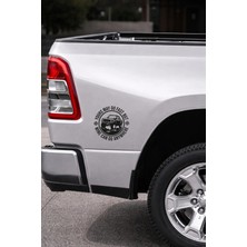 Mıgnatıs Off Road Oto Sticker 4x4 Araç Sticker - Arazi Aracı Sticker 15X14CM