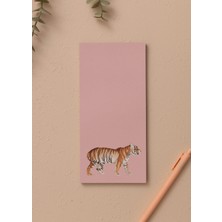 The Mia Art Line Mini Notluk Tiger 10 x 21 cm 40 Yaprak