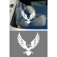 Mıgnatıs Kartal Amblem Oto Sticker – Araba Oto Motor Dekoratif Sticker 14X15CM