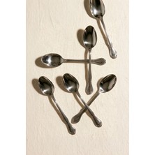 Perotti Noble 6'lı Paslanmaz Çelik Tatlı Kaşığı Seti