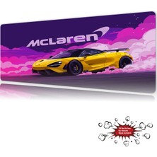 Urzuva Araba Modelleri Turbo Neon Gaming Oyuncu Xl Mouse Pad  Mousepad 90X40 cm 4mm Dikişli Model