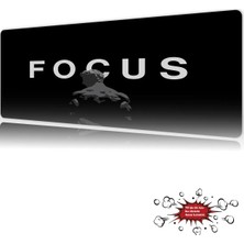 Urzuva Focus Gaming Oyuncu Xl Mouse Pad  Mousepad 90X40 cm 4mm Dikişli Model