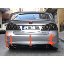 Honda Civic Fd6 Mugen Rr Arka Ek (Plastik)