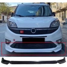 Fiat Doblo Uyumlu Ön Ek 2015 2016 2017 2018 2019 2020 2021 Mat Siyah Plastik Ön Karlık
