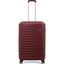 GROUND Vanille Orta Boy Valiz Bordo - 10663