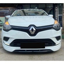 Renault Clio 4 2016-2019 Makyajlı Kasa Uyumlu Boyasız Plastik 2 Parça Ön Ek