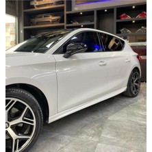 Seat Leon Mk4 2021-2025 Boyasız Plastik Sağ-Sol Aero Marşpiyel Boyasız