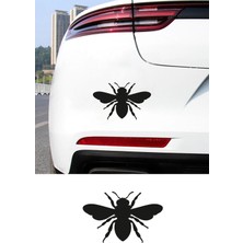 Mıgnatıs Arı Sticker - Sevimli Arı Oto Sticker - Araç Sticker Aksesuar 15X10CM