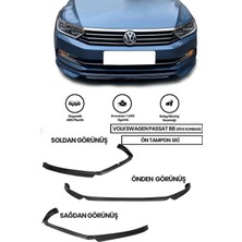 Passat B8 2014 - Sonrası Ön Ek (Plastik) Uyumlu