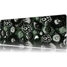 Urzuva Forest Orbits Gaming Oyuncu Xl Mouse Pad  Mousepad 80X30 cm 3mm Dikişli Model