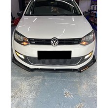 Volkswagen Polo Orijinal Tampon 3 Parça Ön Lip (Plastik) Uyumlu
