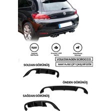 Scirocco Makyajsız Çift Çıkış Difüzör (Plastik)