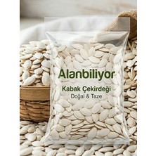 Alanbiliyor Çiğ Nevşehir Kabak Çekirdeği 1 kg (10.25 mm Topak)