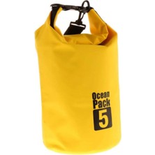 Skatinger Ocean Pack Sarı 5 L Su Geçirmez Yüzen Çanta