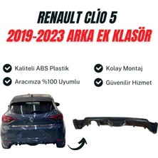 Renault Clio 5 Arka Ek (Plastik) Uyumlu